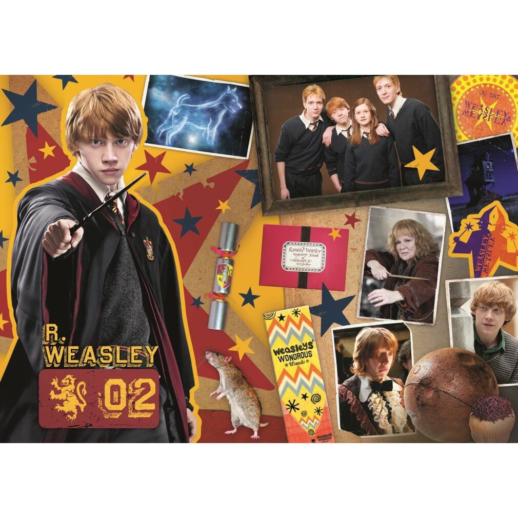 trefl Puzzle Harry Potter: Ron, Hermine und Harry 400 + 500 + 600 Teile