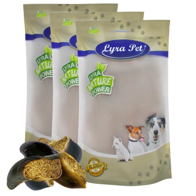 Lyra Pet® Rinderhufe mit Pansen + Leber