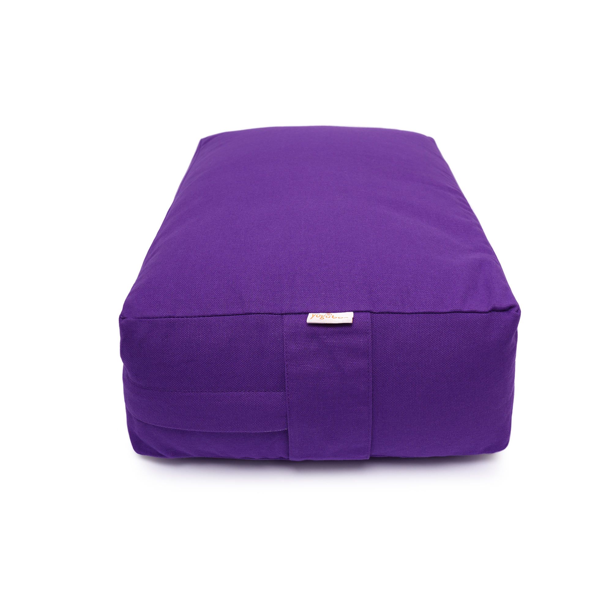 yogabox VIPASSANA Kissen XL - lila - 45 x 33 x 13,0 cm