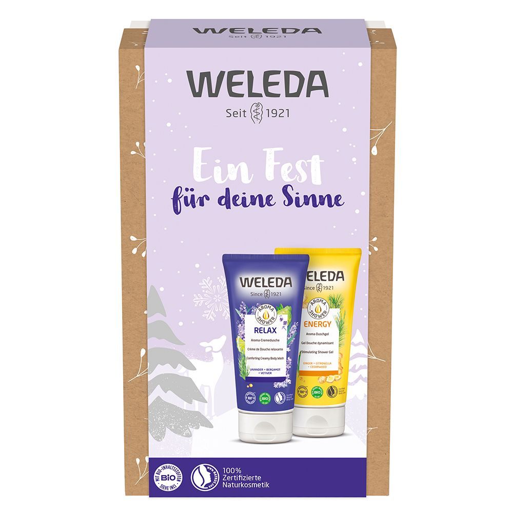Weleda Geschenkset Dusch Duo Relax & Energy