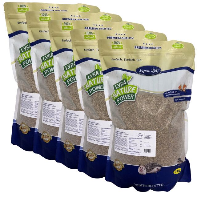 Lyra Pet® Daphnien (Wasserflöhe) getrocknet 5 kg Futter