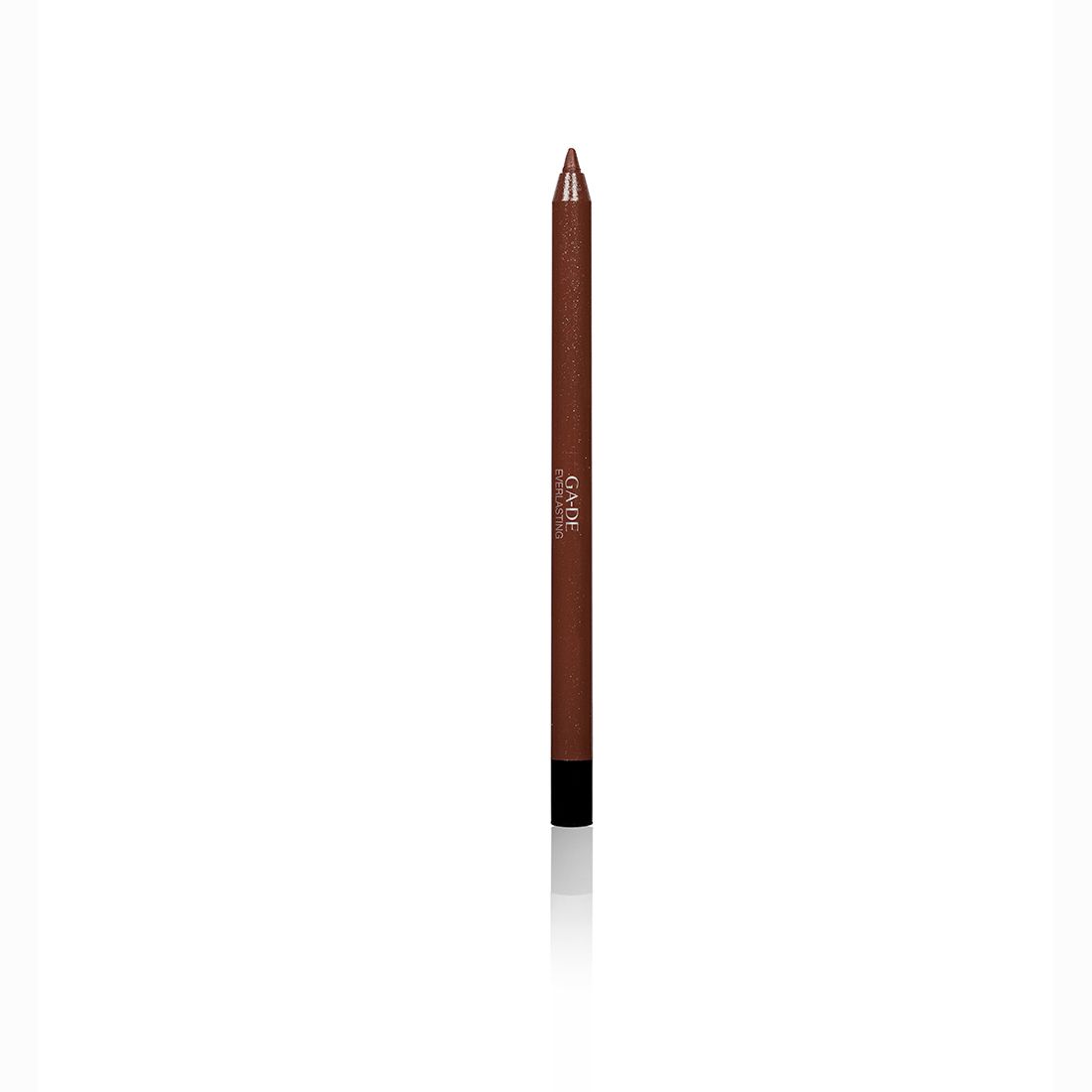 Brauner Lipliner-Stift. Aufschrift: Ga-De. Schwarze Spitze.