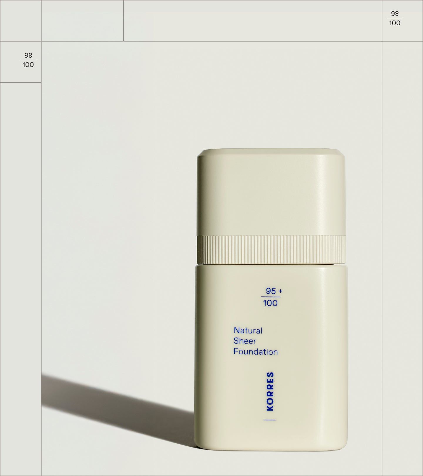 Korres Natural Sheer Foundation medium 02 30 ml Tube