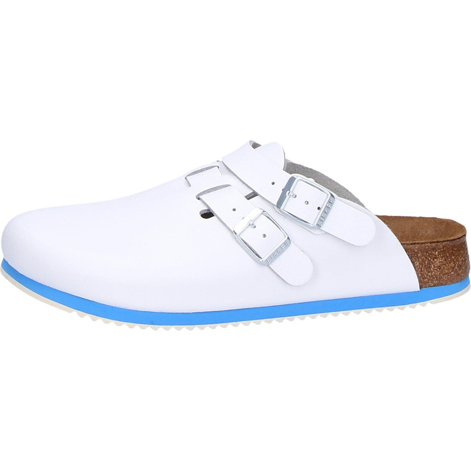 Birkenstock Kay SL Pantolette weiß normale Weite Gr. 42