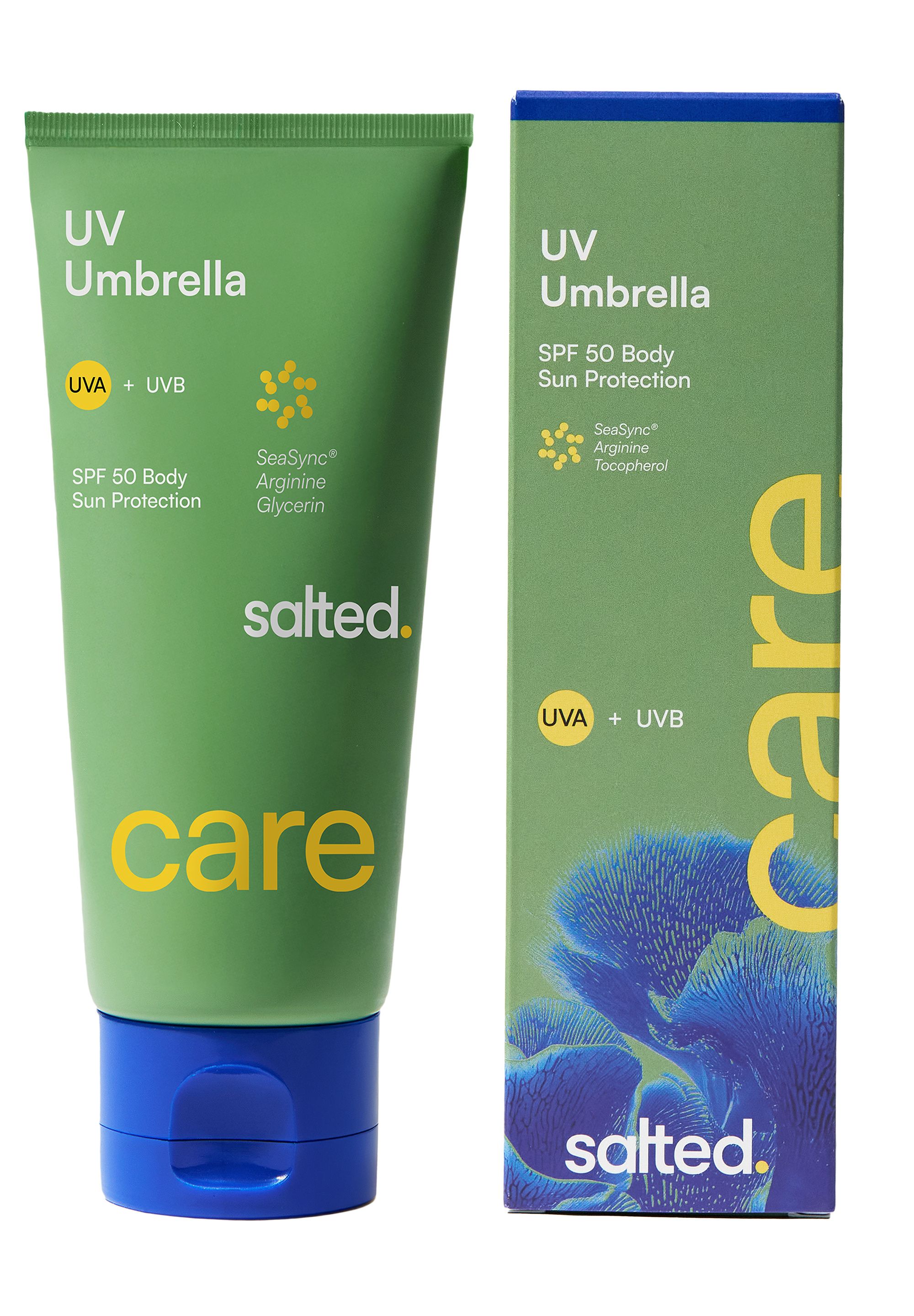 salted LSF 50 Sonnenschutzpflege UV Umbrella mit Duft with fragrance