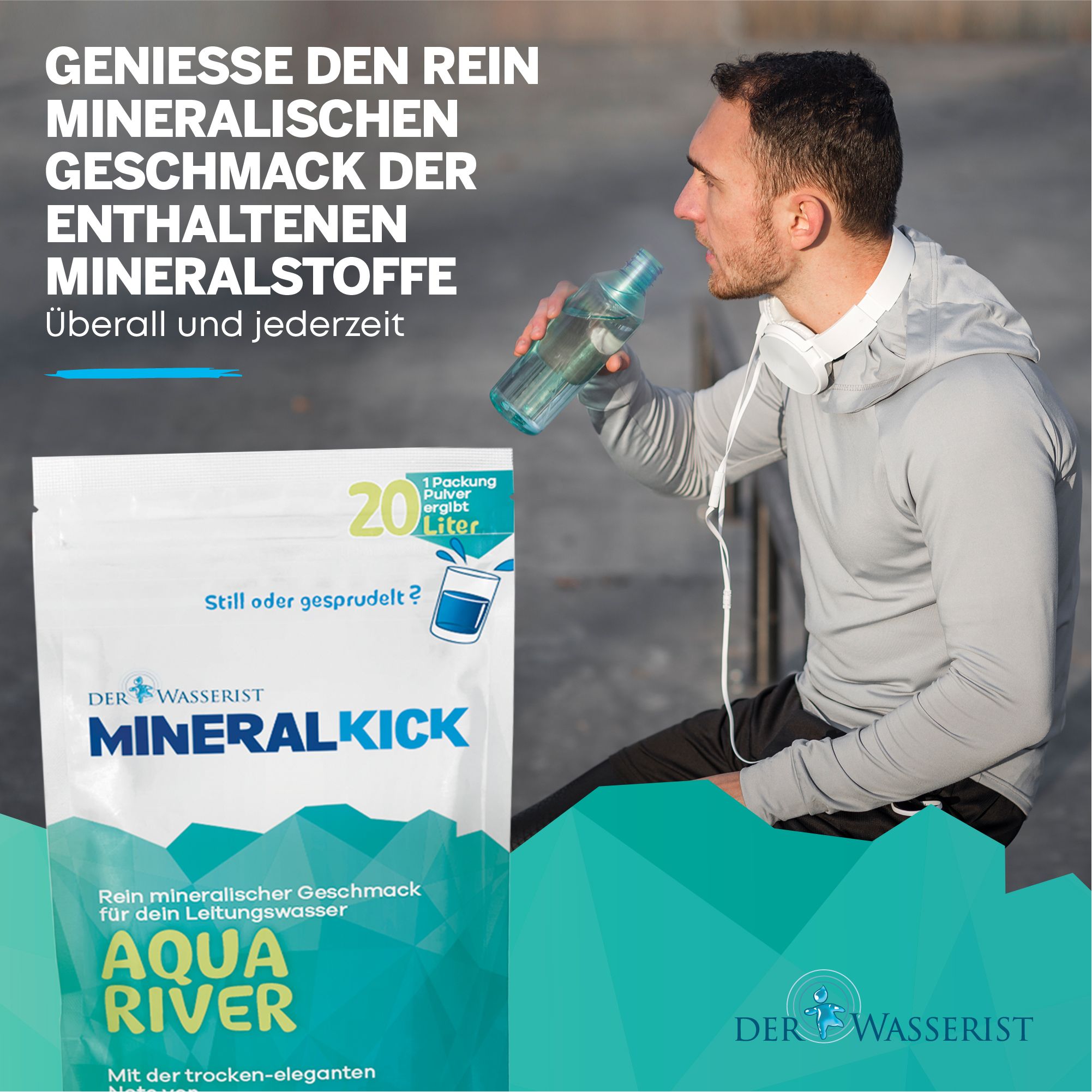 Der Wasserist MineralKICK AQUA RIVER