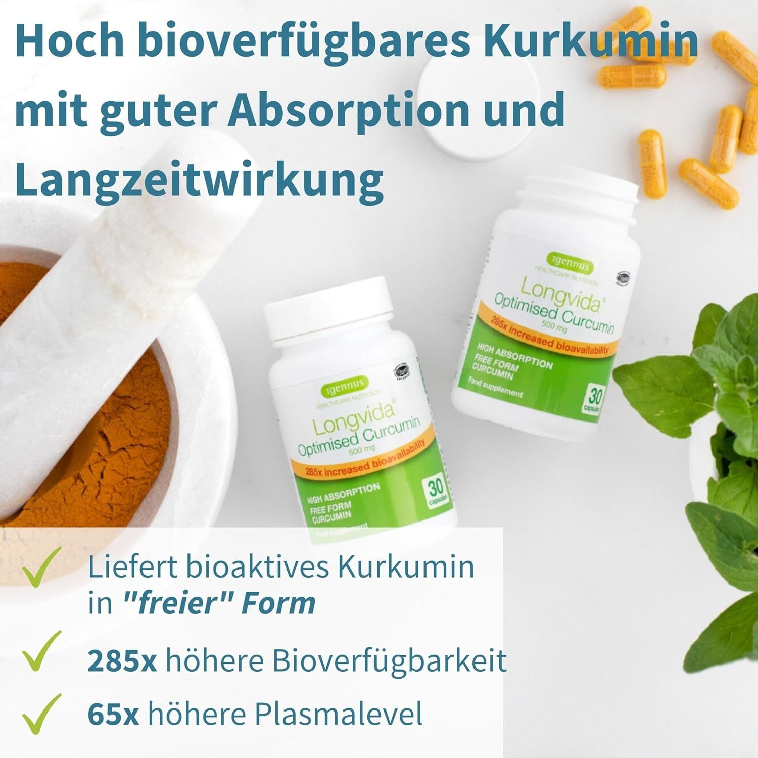 Igennus Longvida Optimised Curcumin V2602-0999