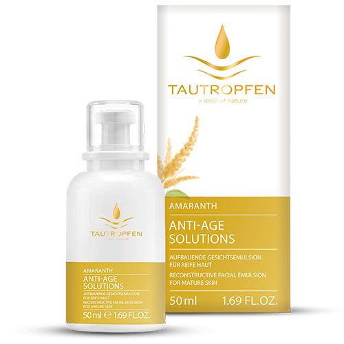 Tautropfen Anti-Age Solutions Amarant Gesichtsemulsion