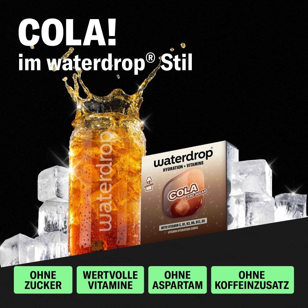 waterdrop® Microdrink Cola Trio – verbesserte Rezeptur -