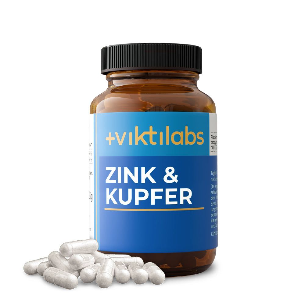 Viktilabs Zink & Kupfer: Synergie im idealen Verhältnis
