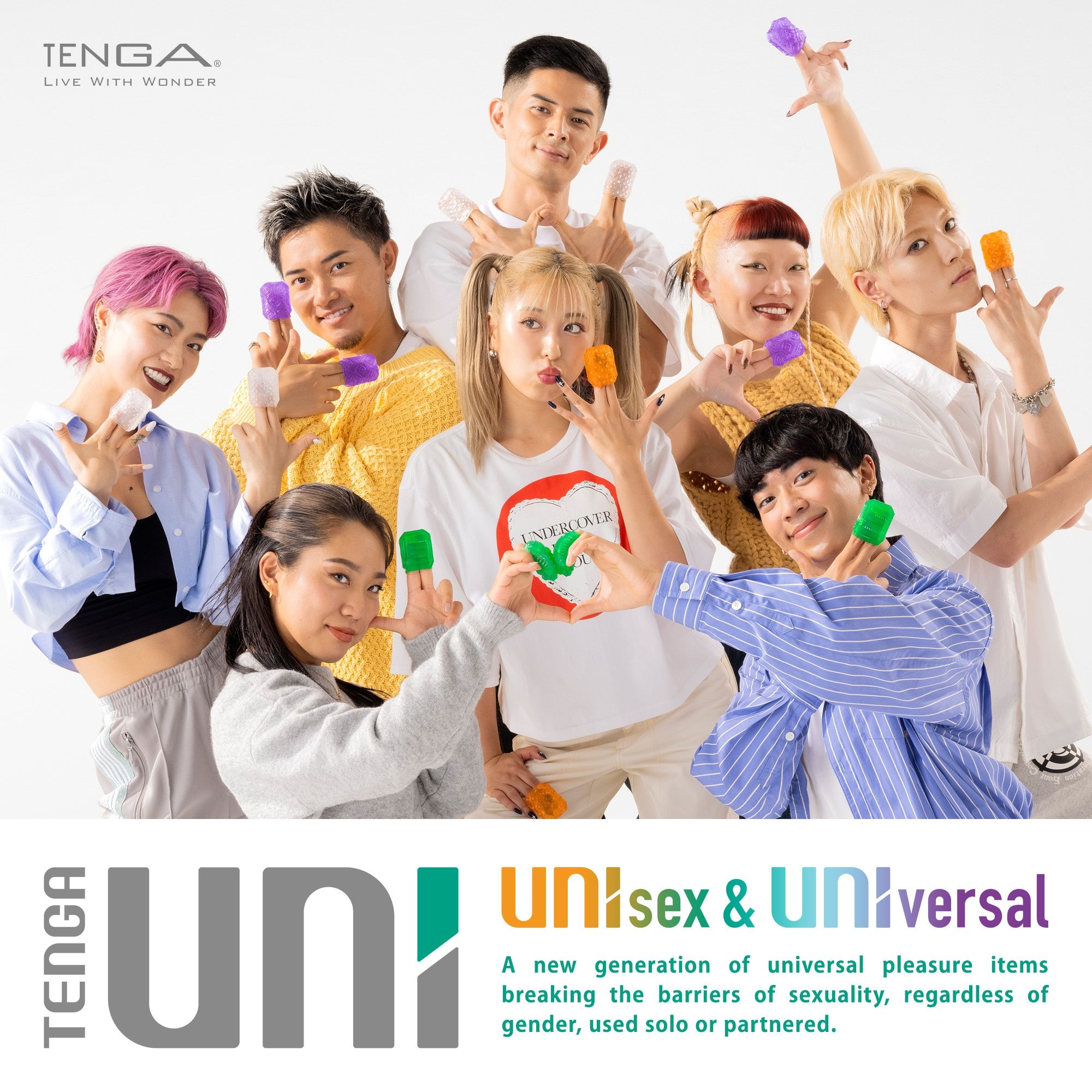 TENGA UNI VARIETY PACK Unisex Masturbator