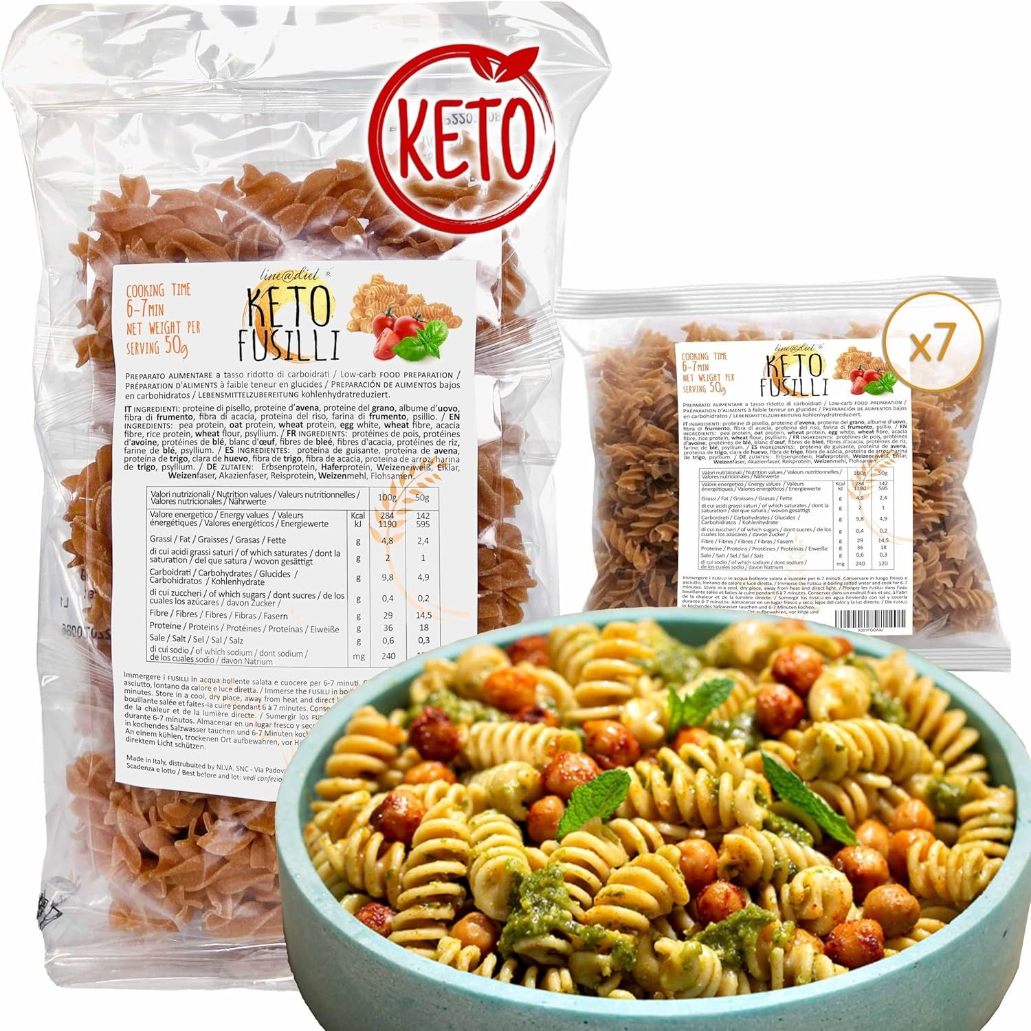 Fusilli Keto