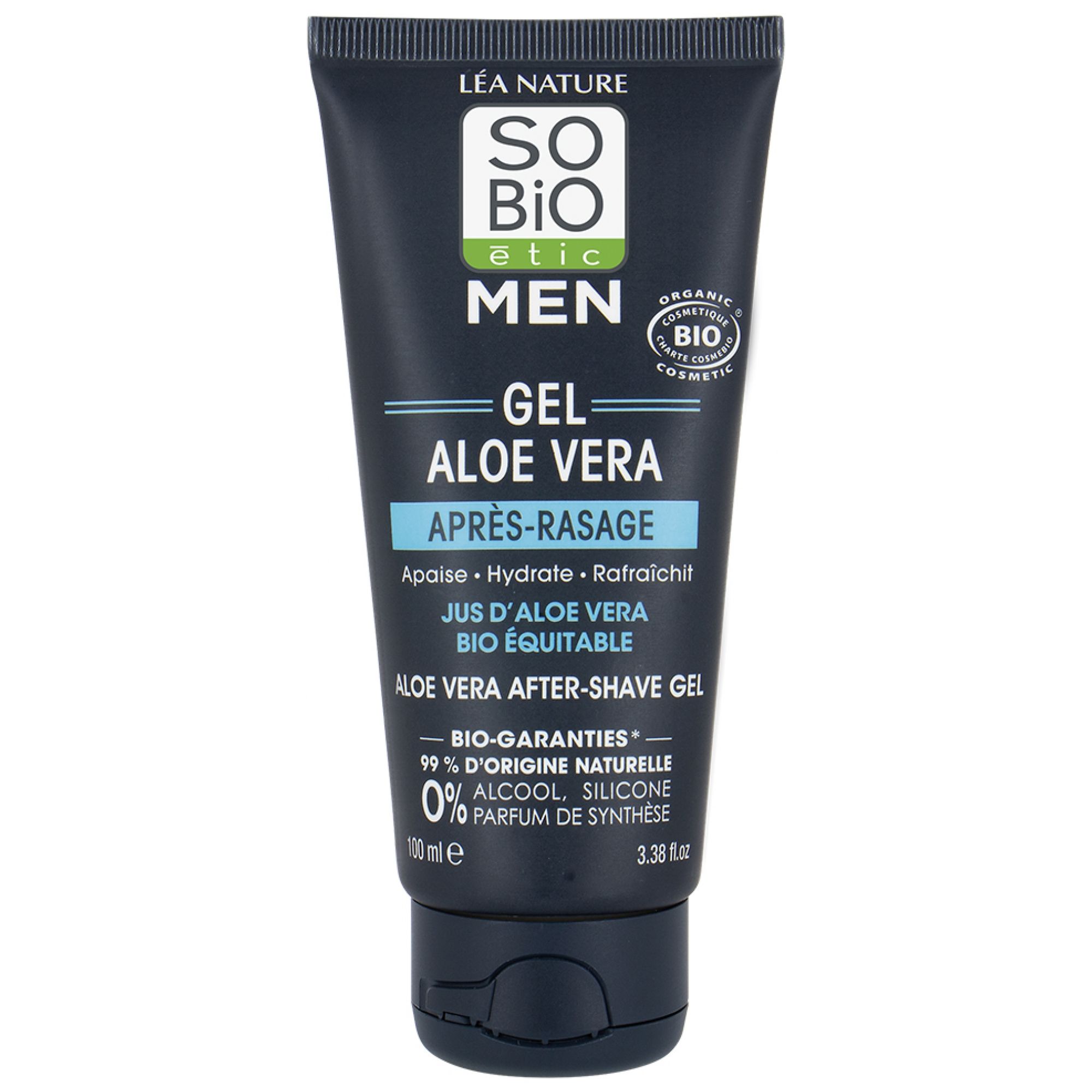 Léa Nature SO BIO étic Men Gel Aloe Vera Aftershave Bio 13,8x6,2x3,5 cm