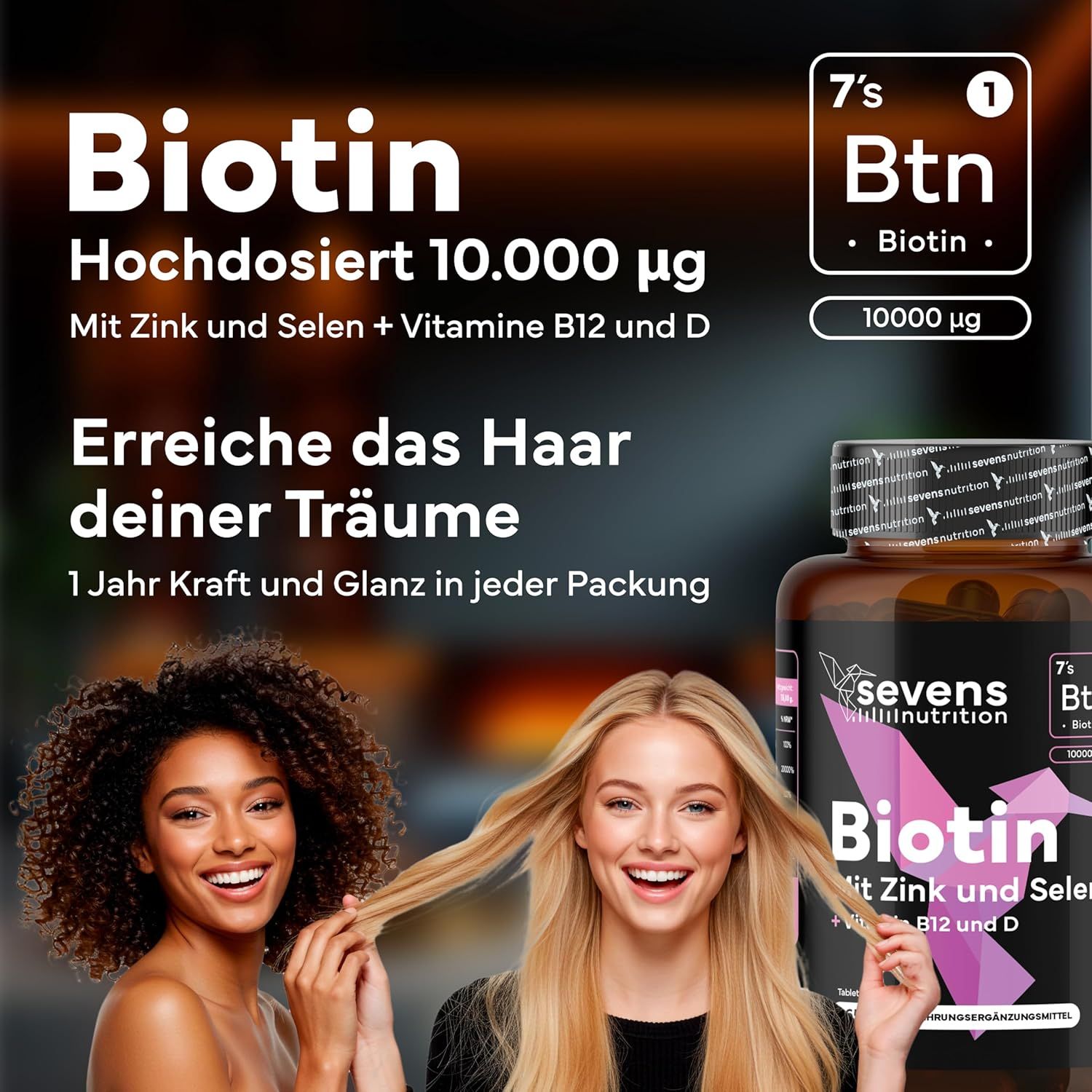 SEVENS NUTRITION Biotin Tabletten
