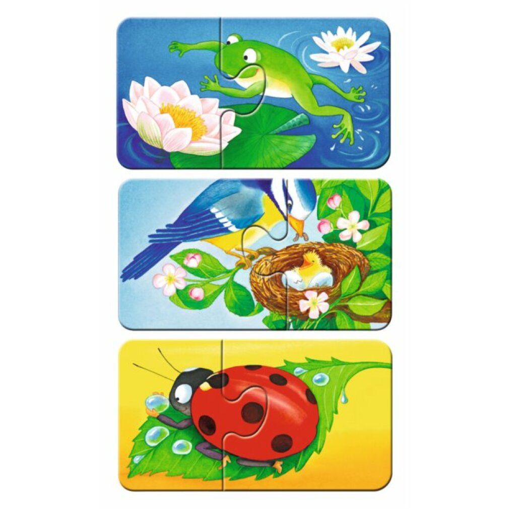 ravensburger Mein erstes rätsel Haustiere im Garten 9x2 Teile