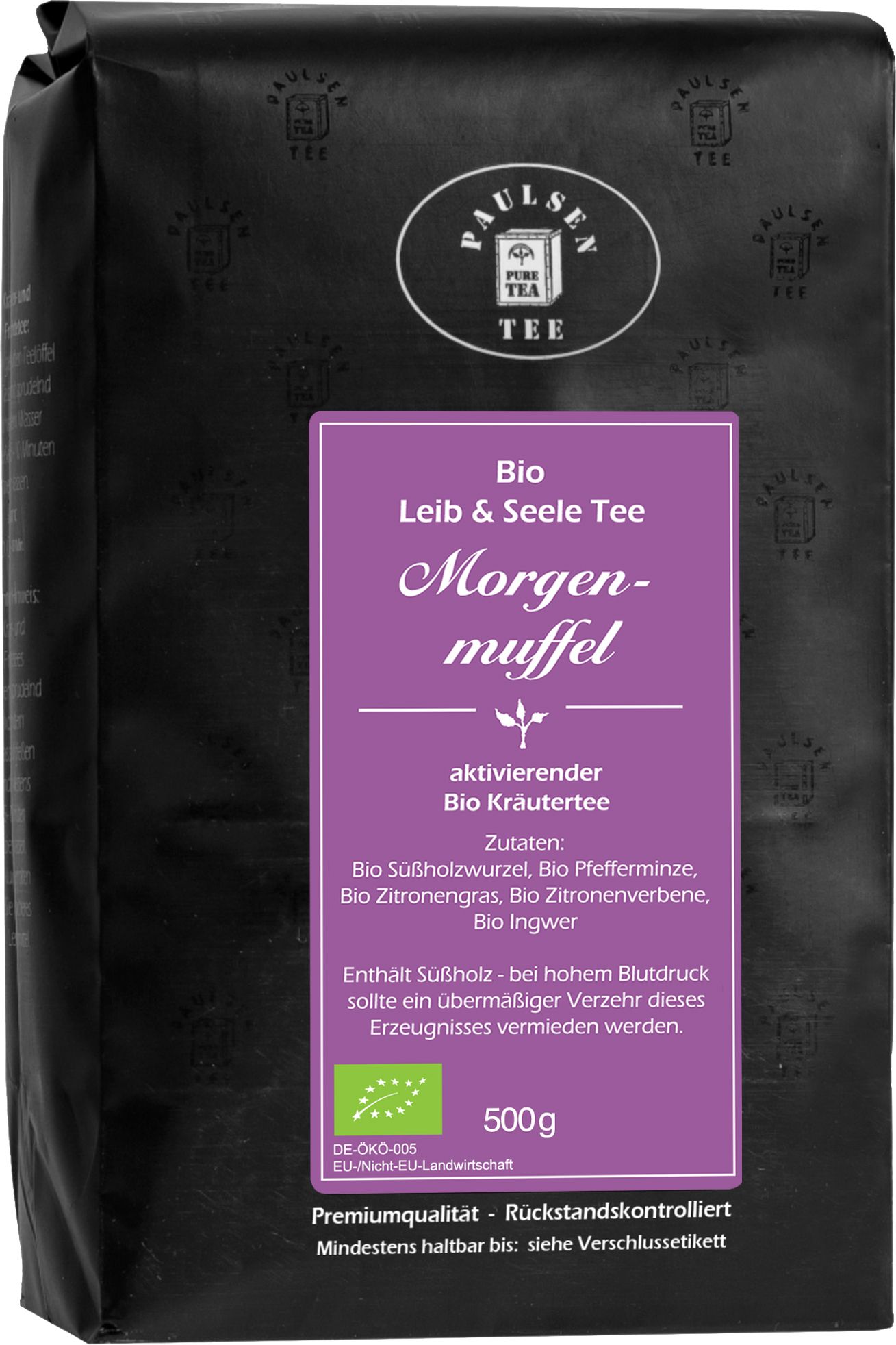 Paulsen Bio Morgenmuffel Kräutertee 500 g