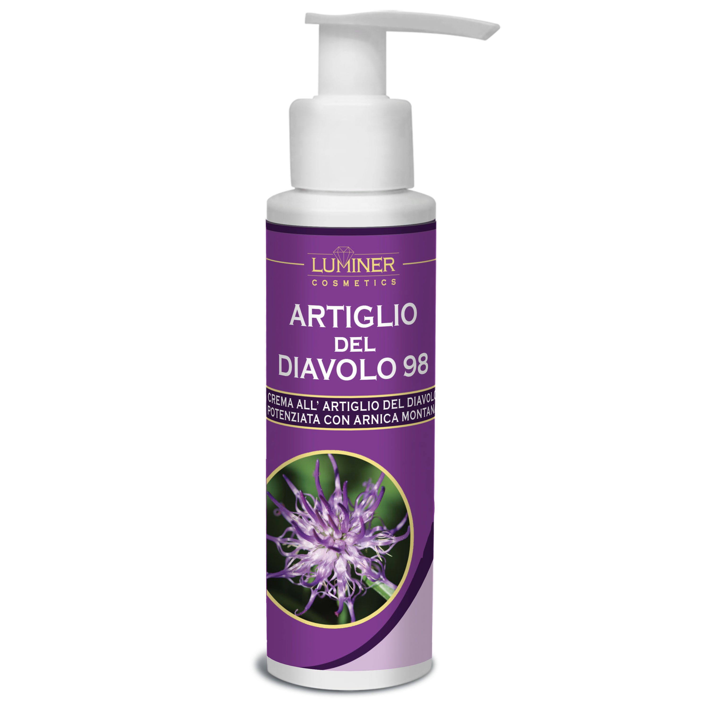LUMINER - Artiglio del Diavolo Extra Forte Pomata 100ml, per Massaggi ad Articolazioni e Muscoli