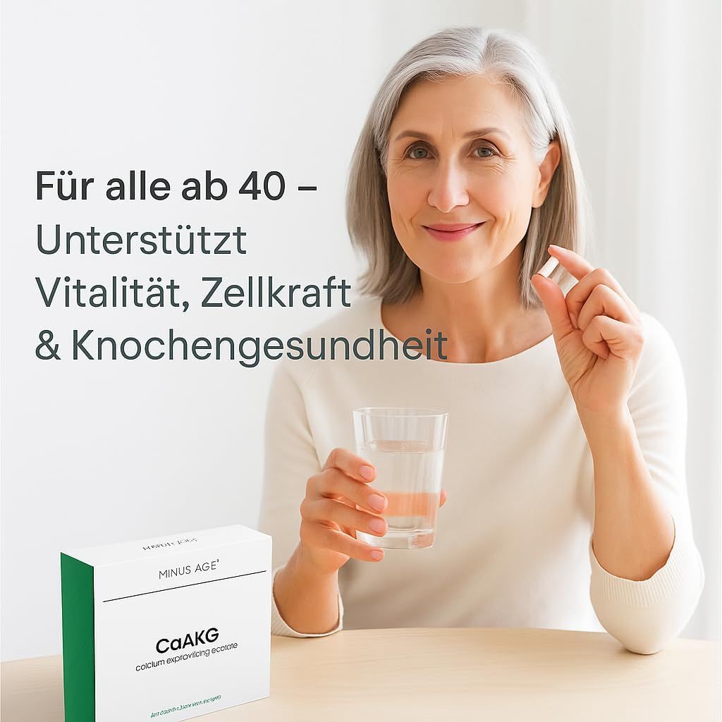 Minus Age CaAKG Zellenergie & Knochengesundheit Kapseln