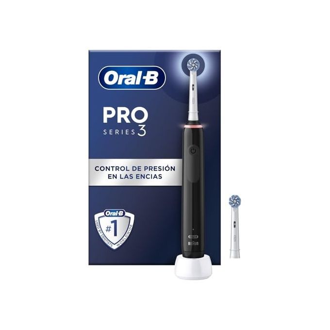 Oral-B - Elektrische Zahnbürste "Pro 3 - Sensitive Clean" in Schwarz