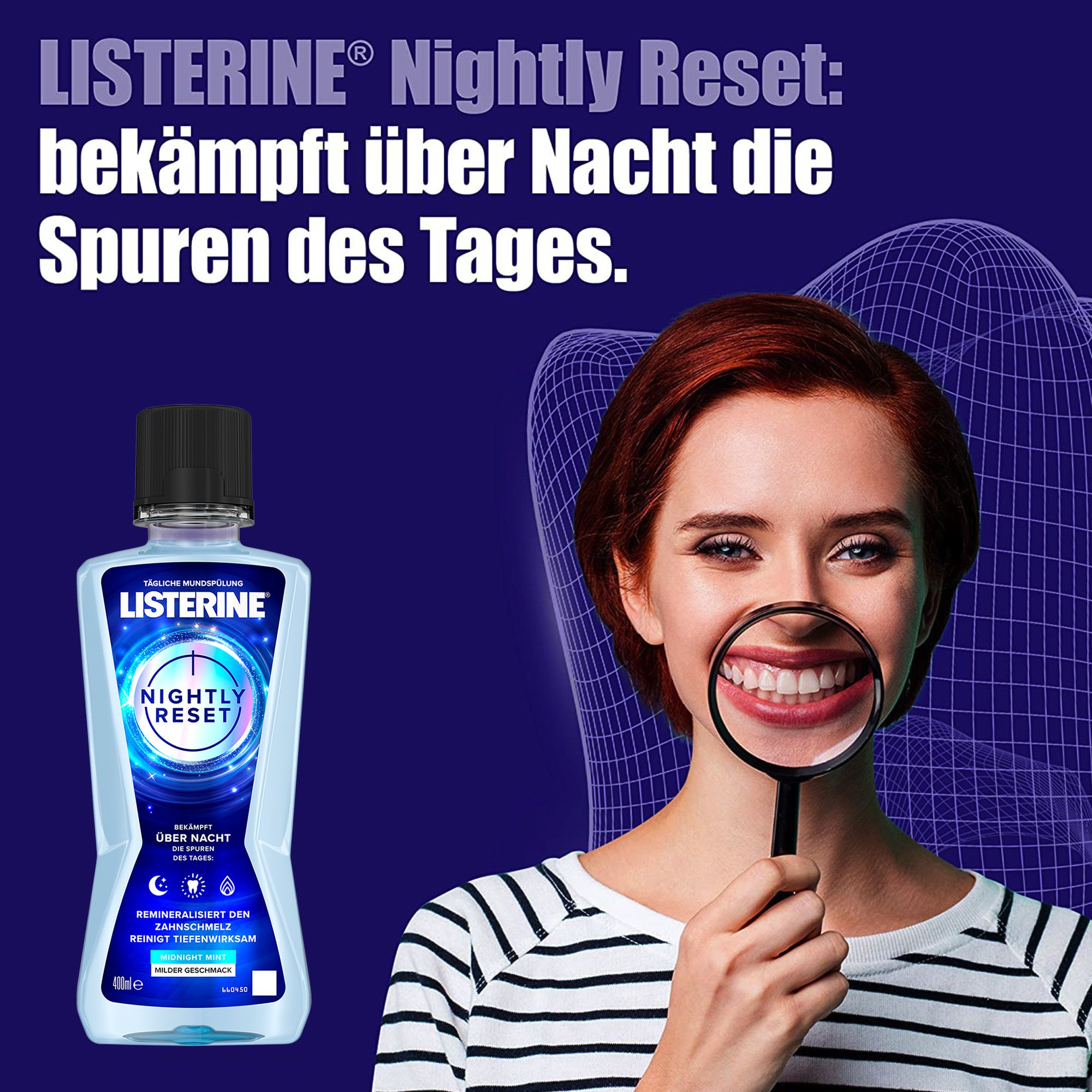 Listerine - 5tlg. Set "Zahn- und Zahnfleischschutz & Nightly Reset"
