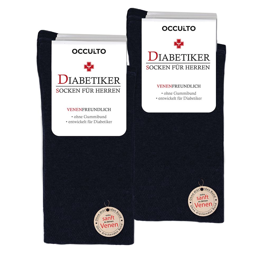 Occulto Herren Diabetikersocken 10er Pack (Modell: Goetz)