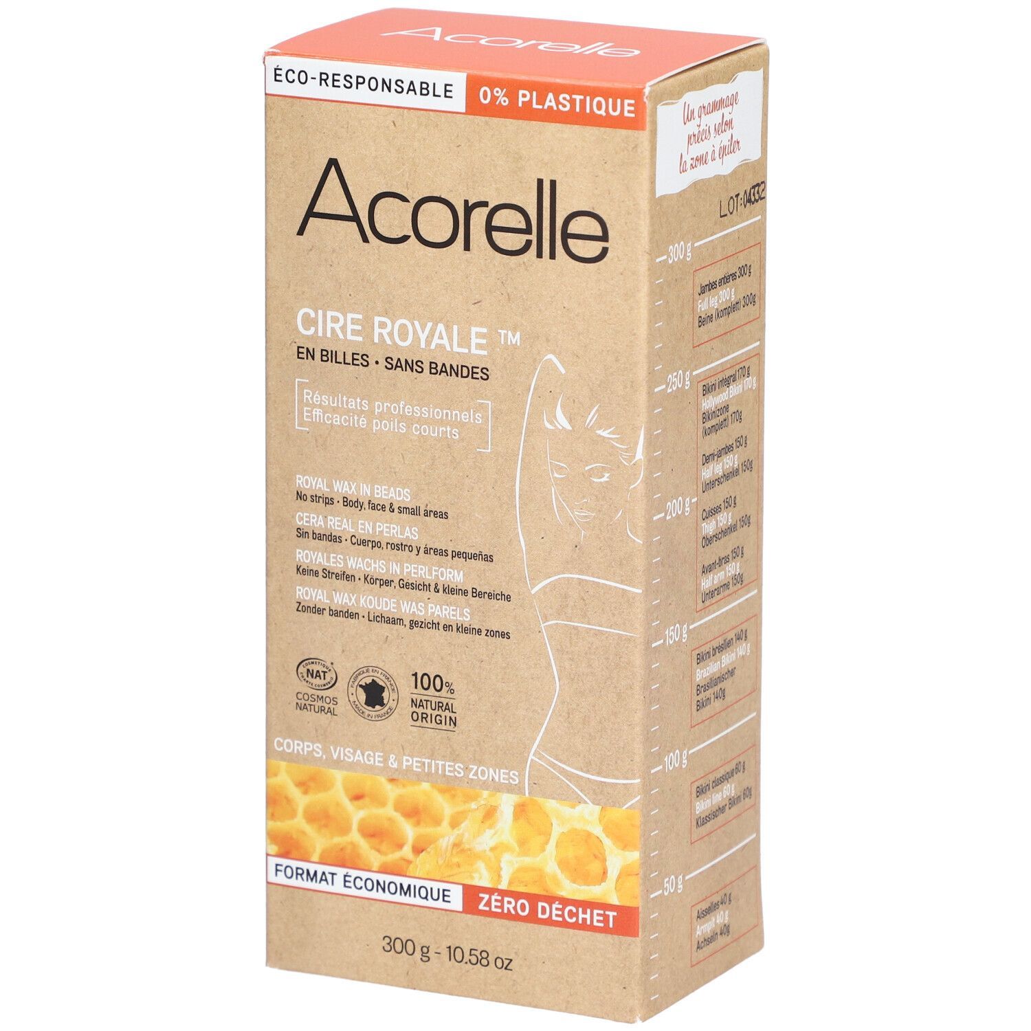 Acorelle Royales Wachs in Perlform 300g