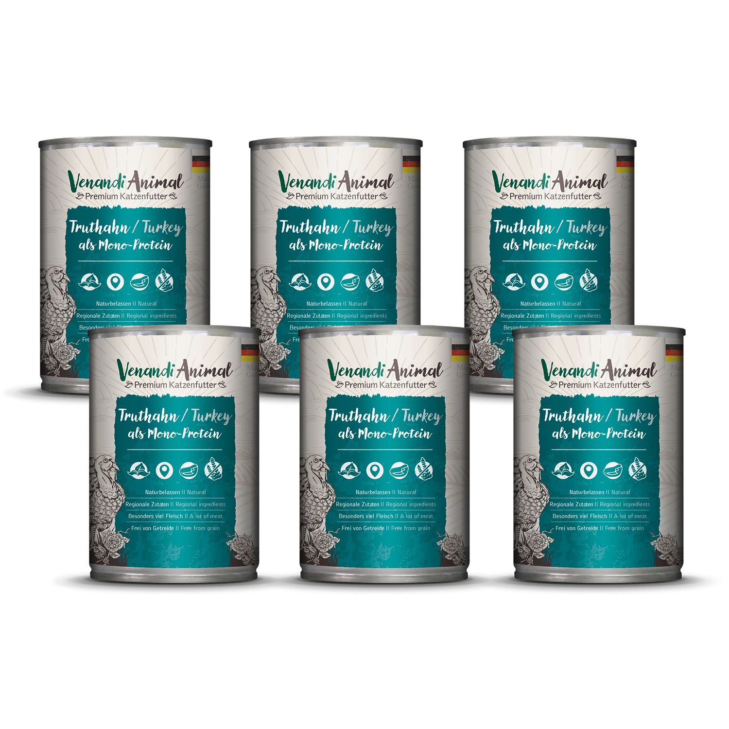 Venandi Animal - Truthahn als Monoprotein