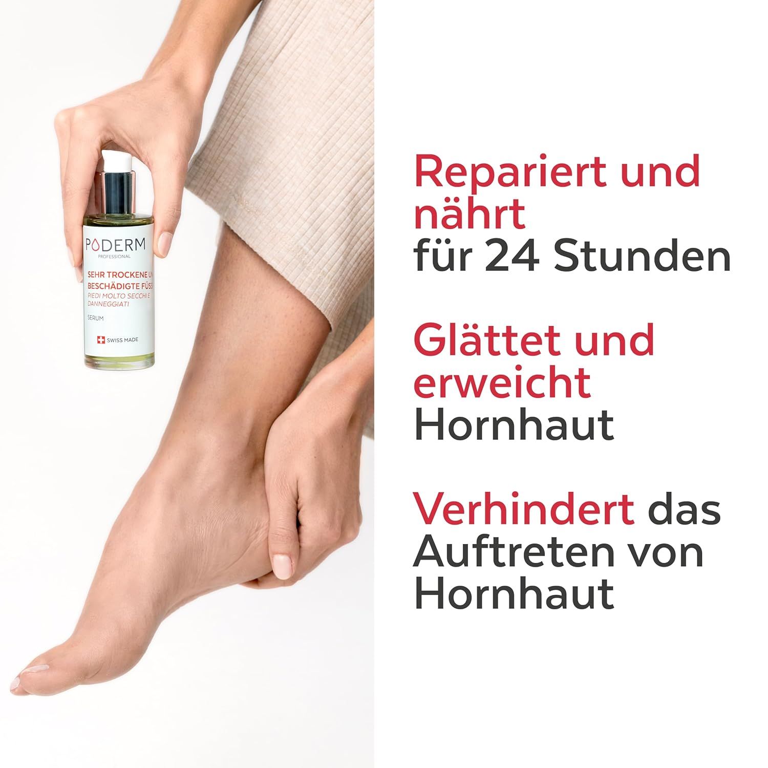 PODERM - SEHR TROCKENE UND BESCHÄDIGTE FÜSSE