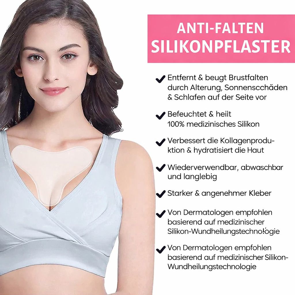 COOL-i Silikonpads Set  für Gesicht, Hals & Brust, wiederverwendbare Kosmetikpads