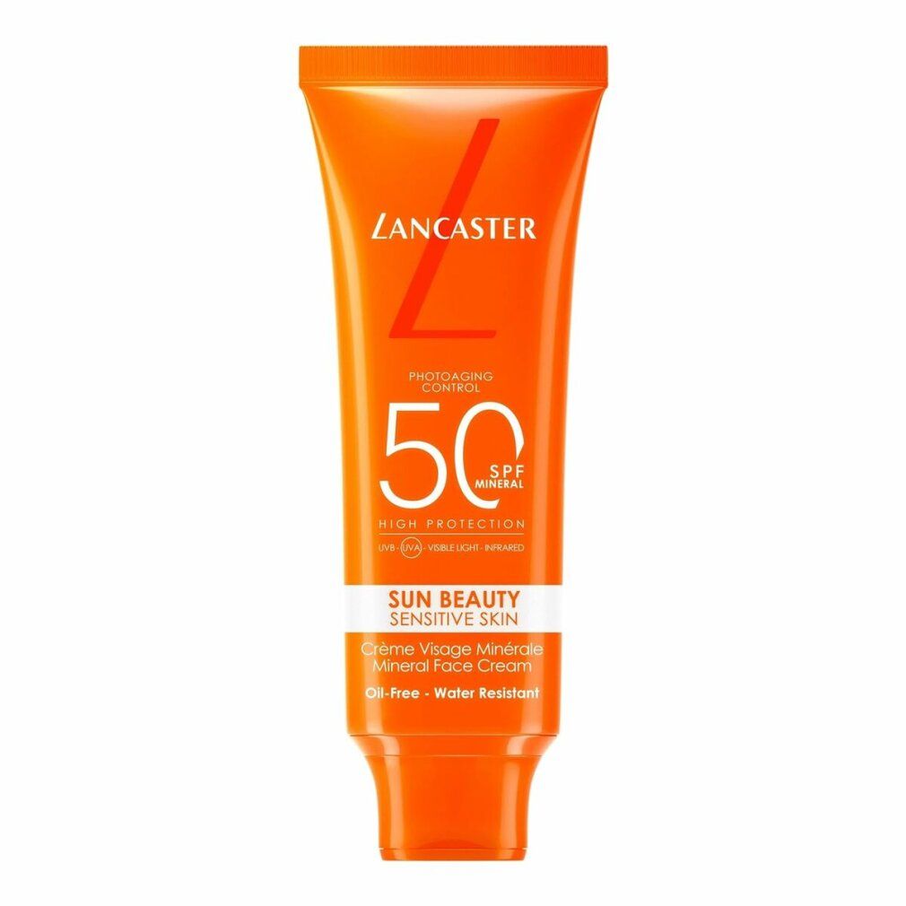 Orange Tube mit Lancaster Sonnenschutz, LSF 50, Mineral.