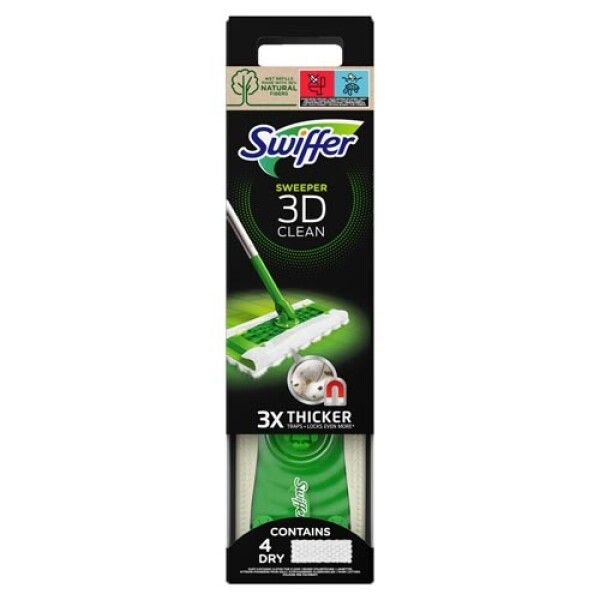 Swiffer Starter Kit Bodenpflege + Nachfüllpackung