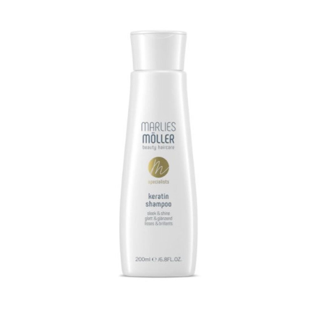 Marlies Möller Keratin Shampoo Flasche, 200ml.