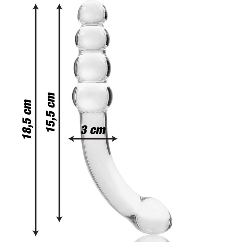 Nebula Series By Ibiza - Modell 14 - Dildo Borosilikatglas