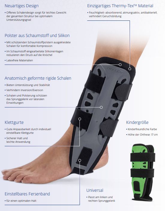 DJO Global DONJOY® Fusiolight™ Sprunggelenkorthese