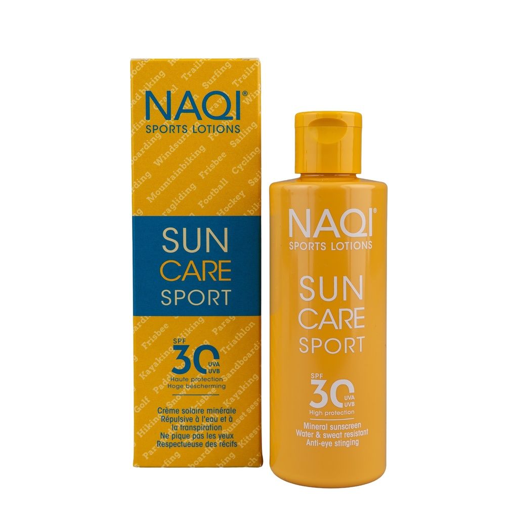 NAQI Sun Care Sport Protezione Solare Minerale SPF30