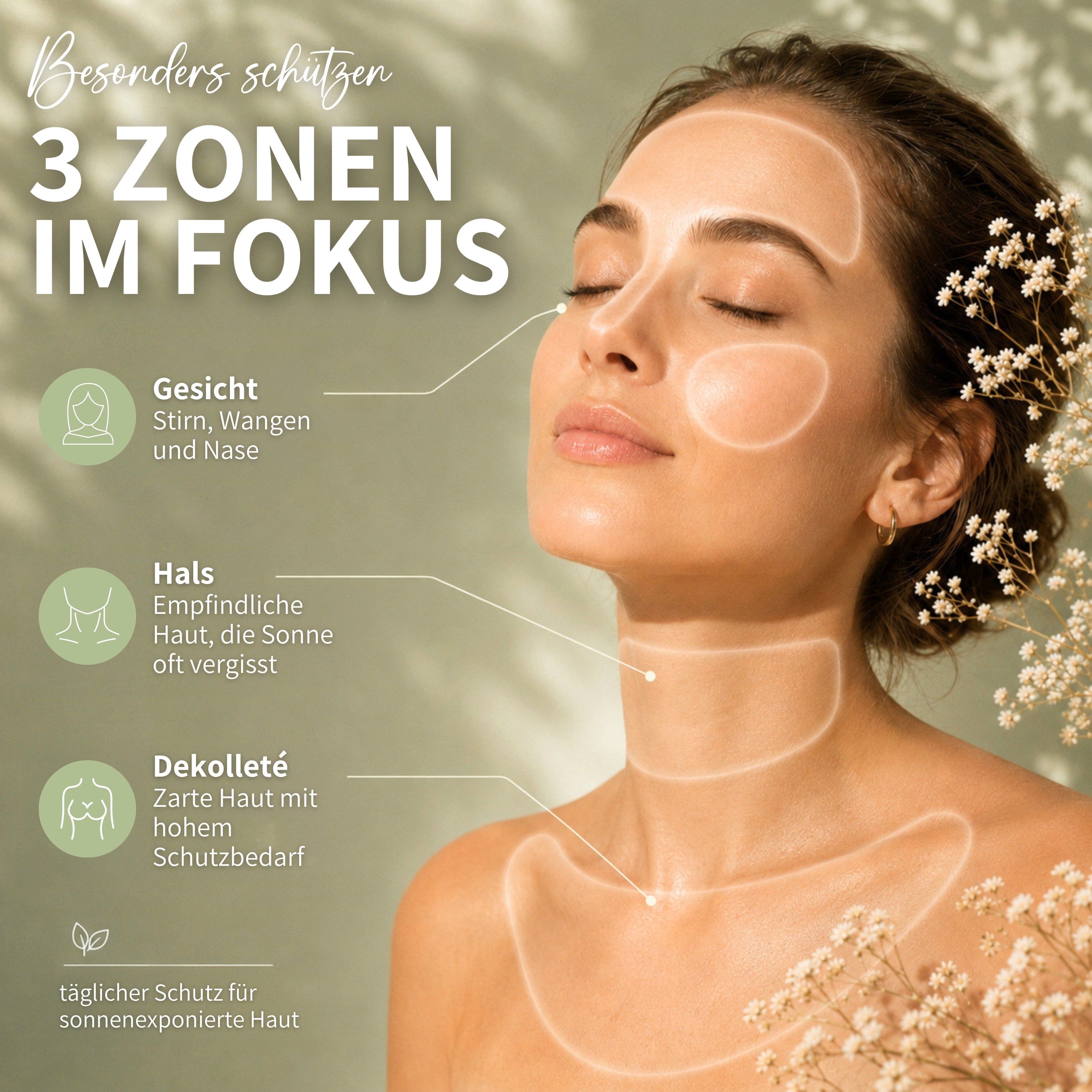 HIVE PROTECT LSF 30 - Sonnencreme für Gesicht & Dekolleté mit mineralischem UVA & UVB-Schutz