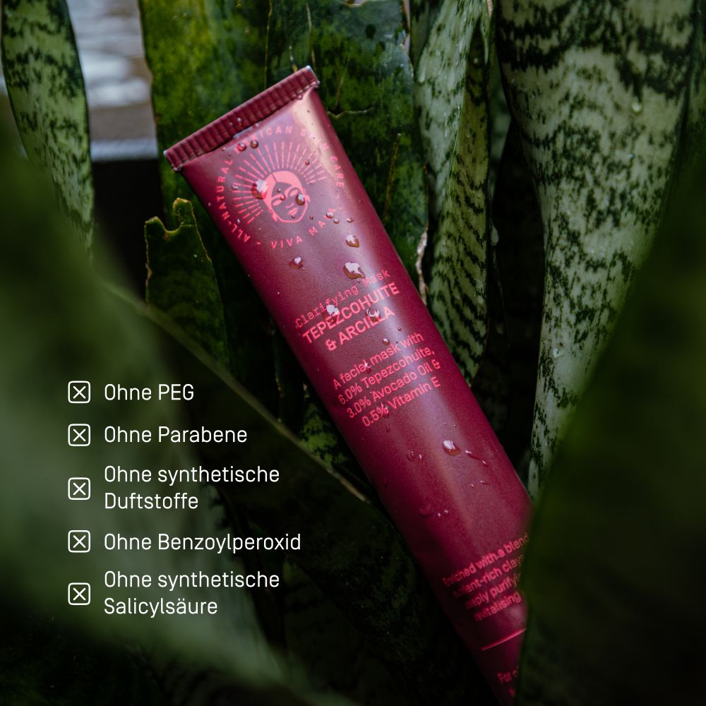 Viva Maia Clarifying Mask - Tepezcohuite und Tonerde