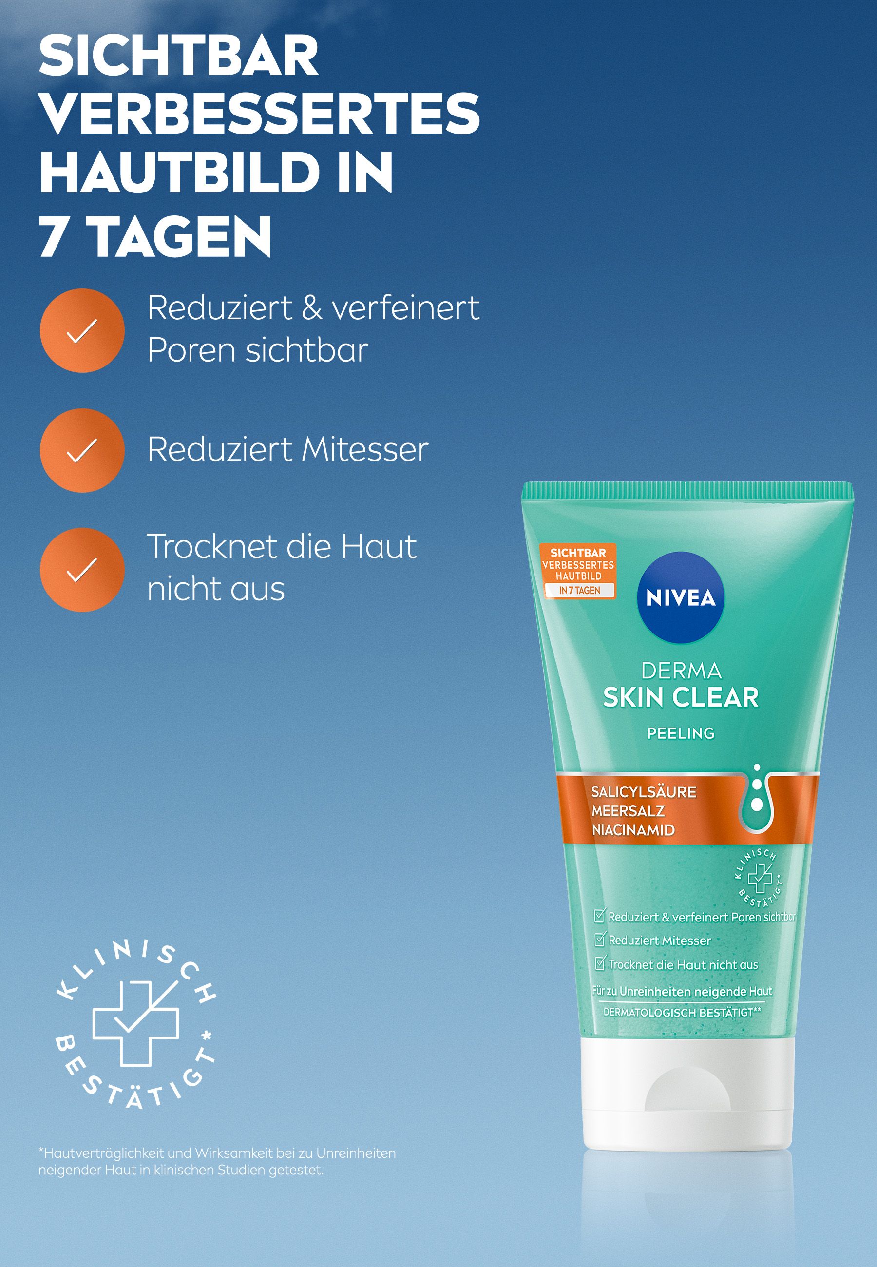 NIVEA Derma Skin Clear Day & Night Routine Set 5-teilig