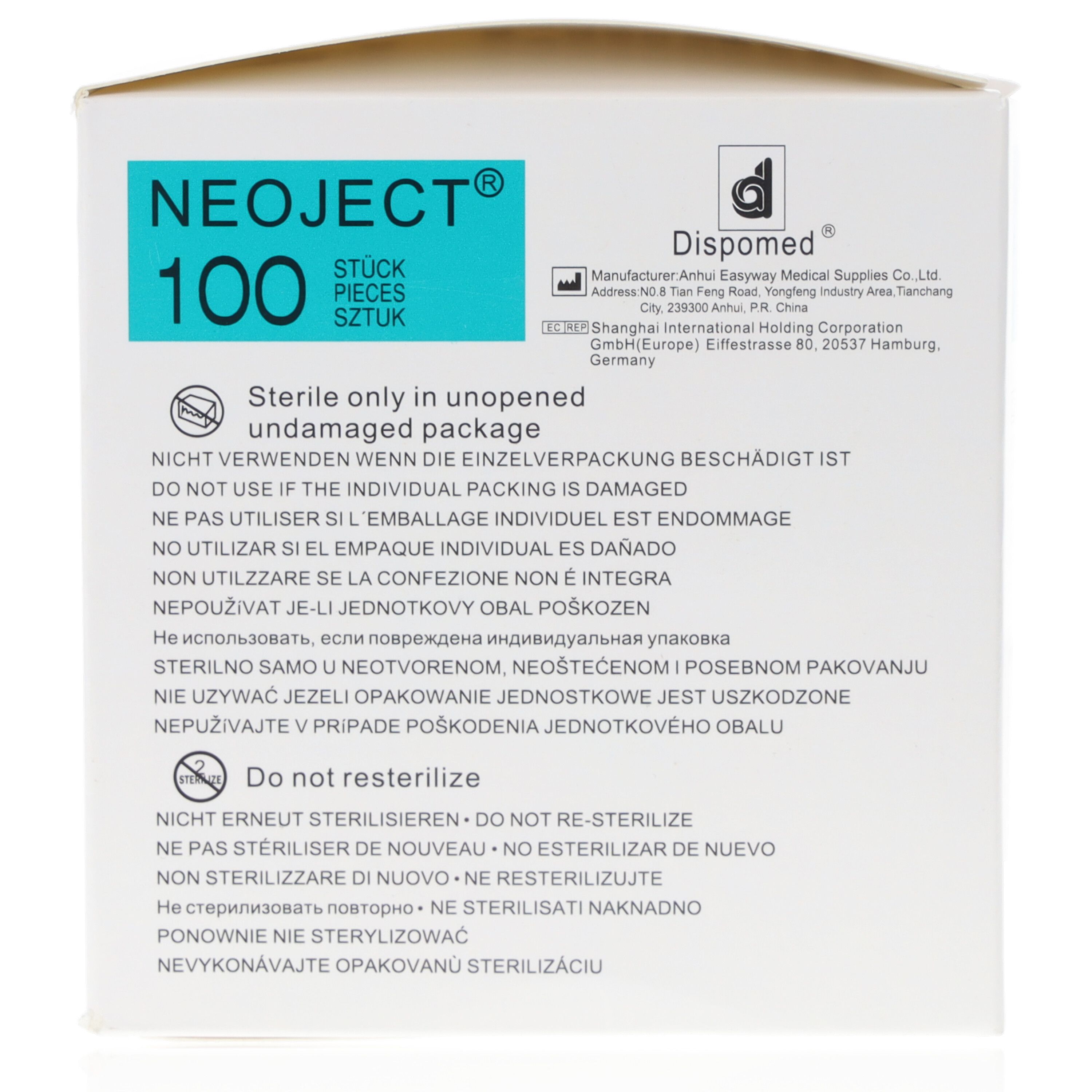 NEOJECT Kanüle Nr. 18 braun 26G 0,45 x 23mm