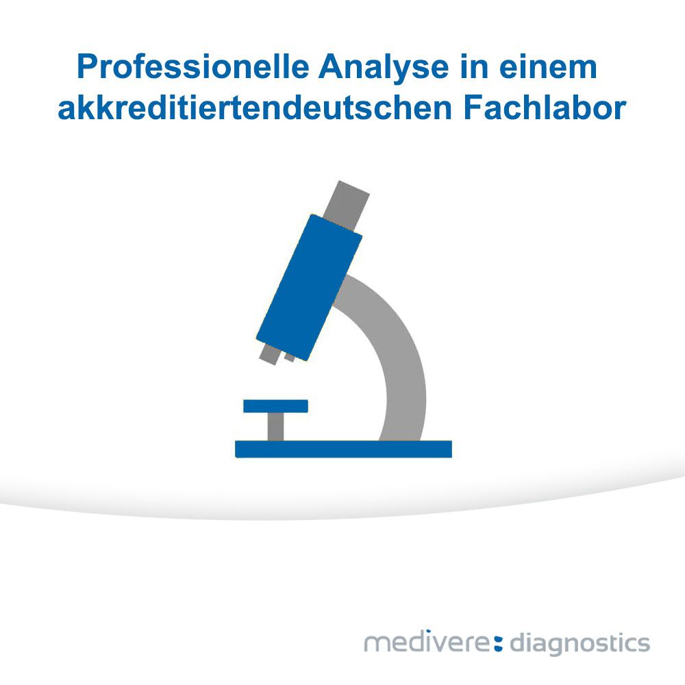 medivere Labordiagnostik DHEA Speicheltest 1 St Shop Apotheke