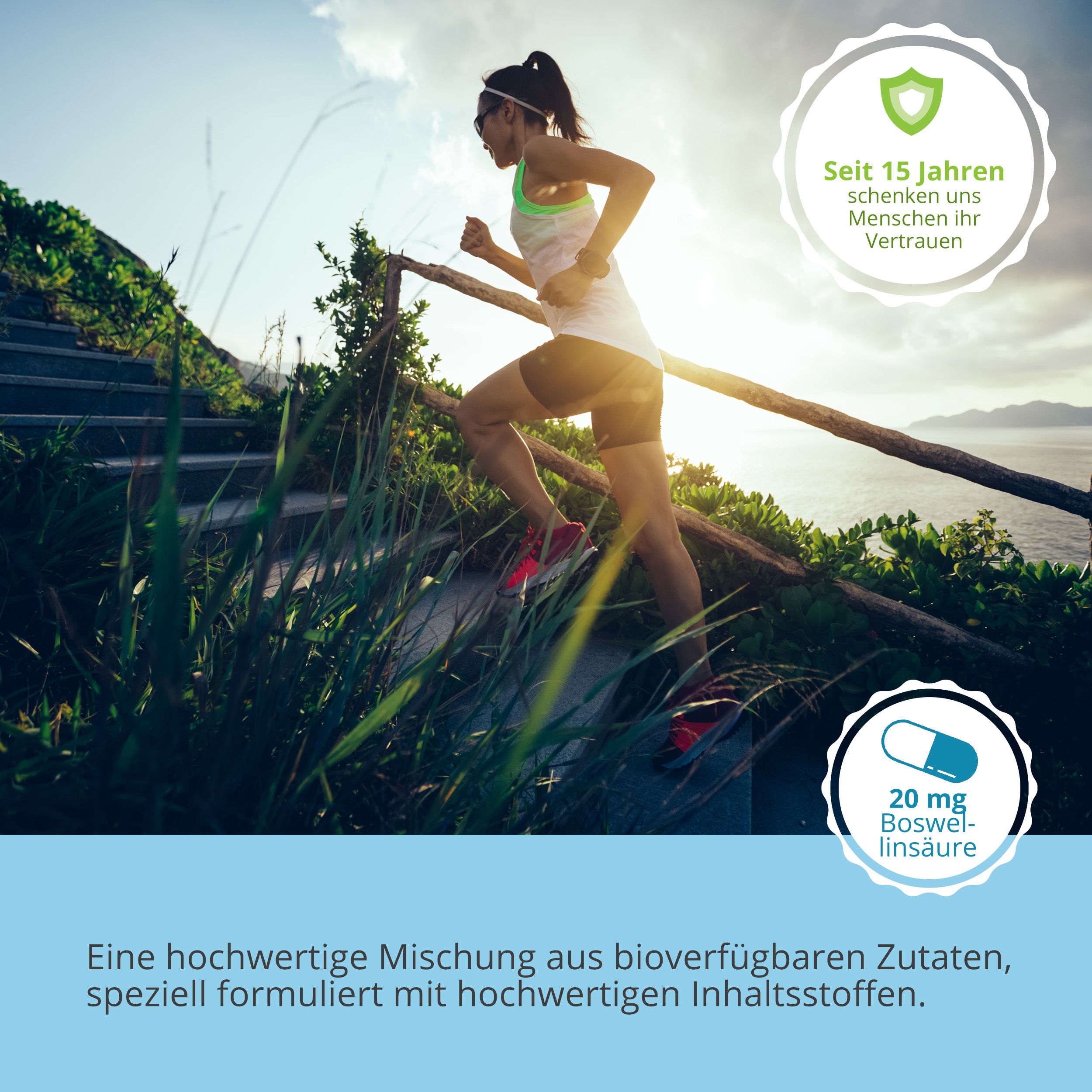 PURMEO Atemvital  - mit 20 mg Boswellin®PS Boswellinsäure, NAC, Quercetin & Bromelain