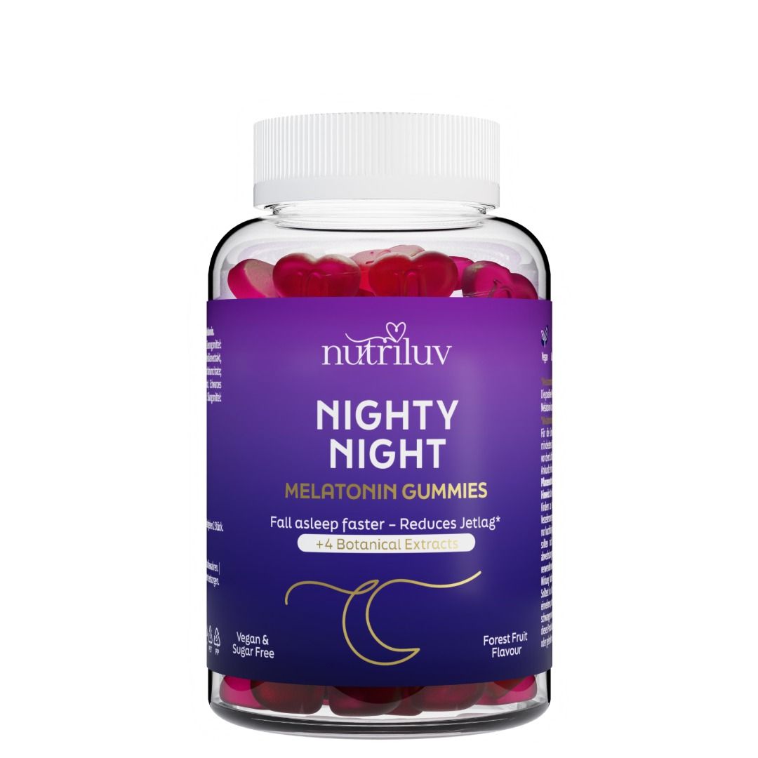 Nighty Night - Mit Melatonin & 4 Botanicals 60 Tage Zuckerfrei 240 g
