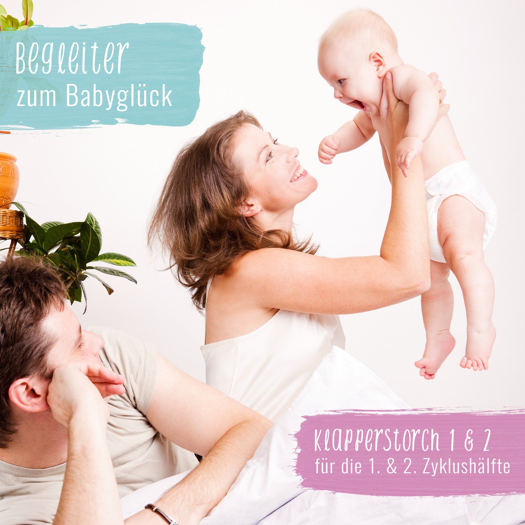 mom to mom Teemischung Klapperstorch Set