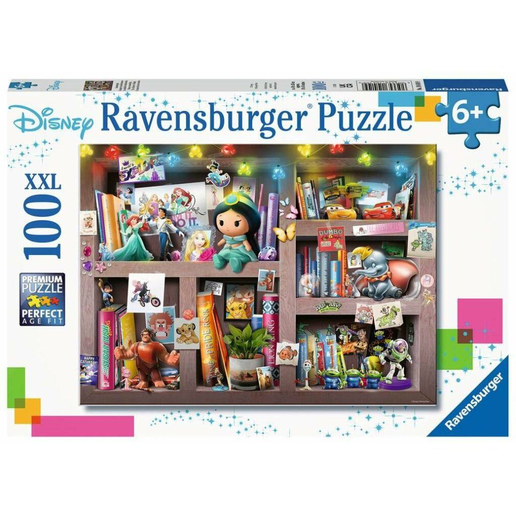 ravensburger Puzzle Bibliothek der Disney-märchen xxl 100 Teile