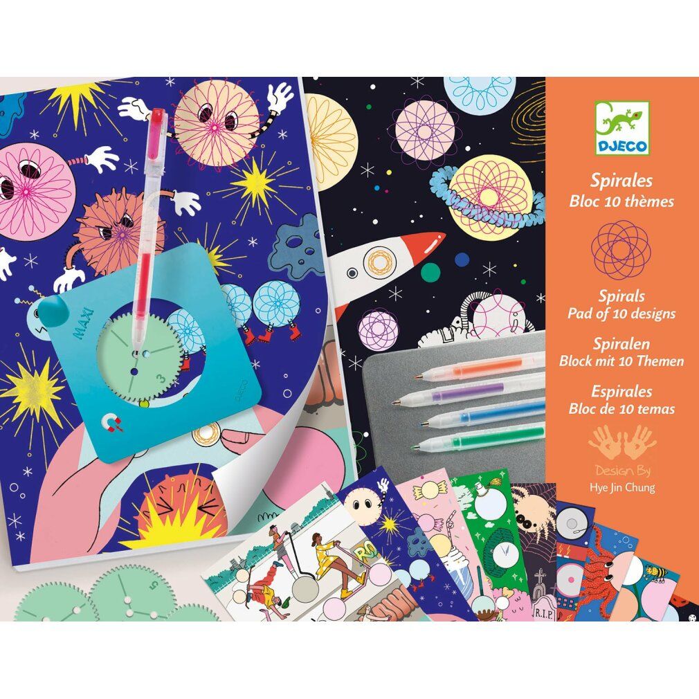 djeco spirali Creative Set Deco - 10 motivi 1 St view 2