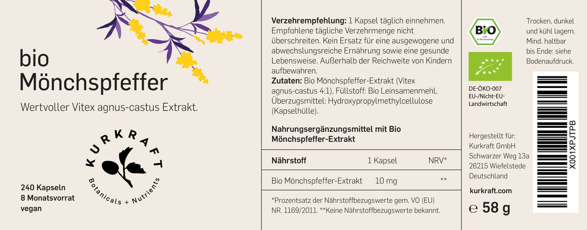 Kurkraft© Bio Mönchspfeffer