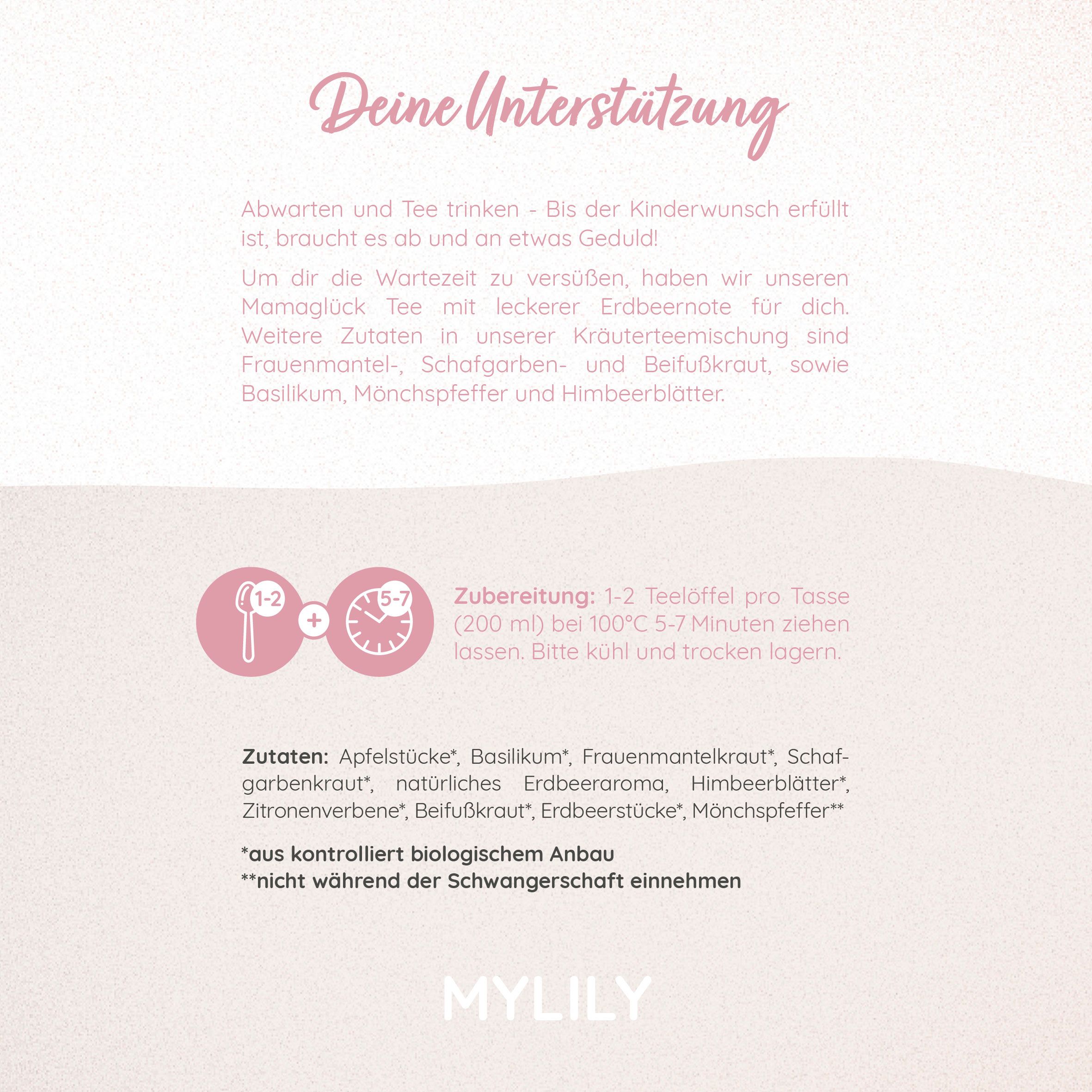 MYLILY Mamaglück | loser Bio-Kräutertee 100 g