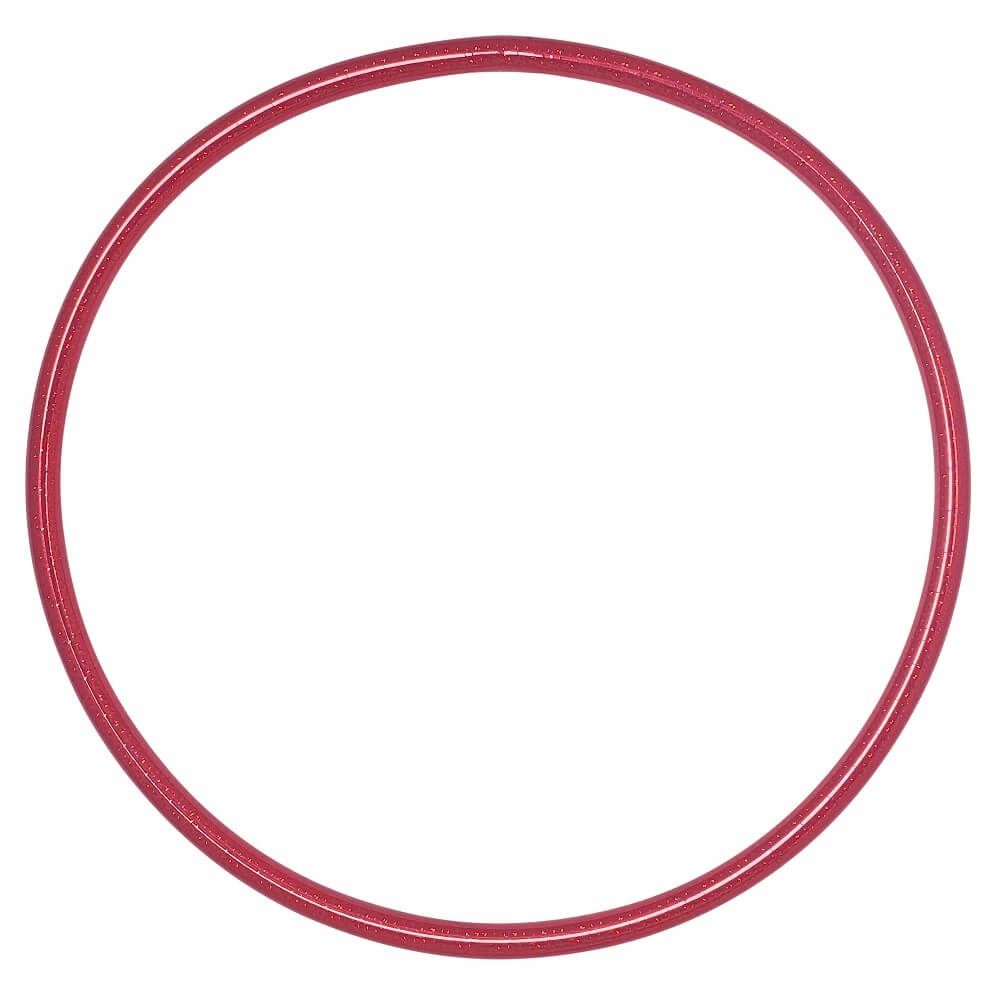 Hoopomania Hologramm Kinder-Hula-Hoop | Ø 80 cm Rot 1 St