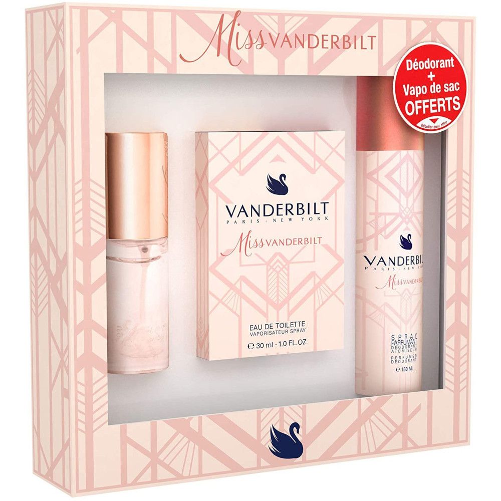 Gloria Vanderbilt - Miss Vanderbilt Geschenkset Eau de Toilette + Deospray + Taschenzerstäuber