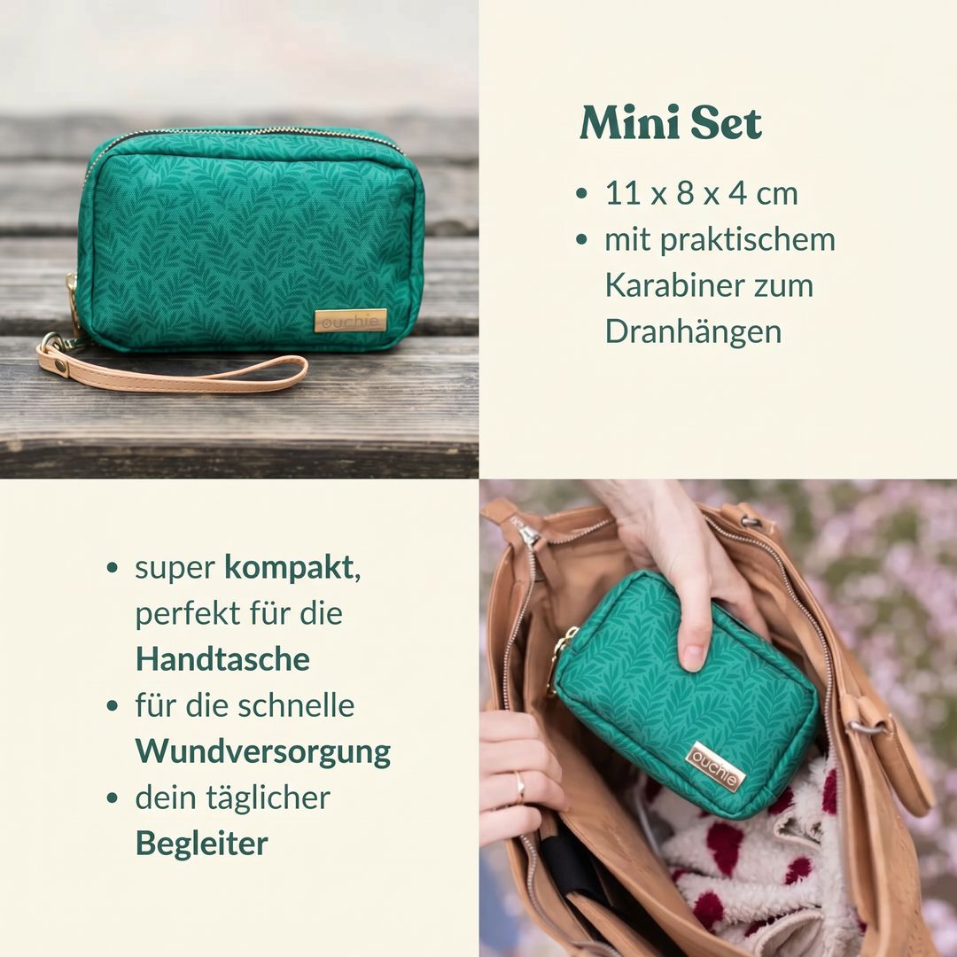 ouchie Mini Erste-Hilfe-Set Farbe Evergreen